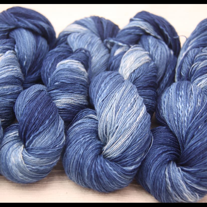 藍染め糸